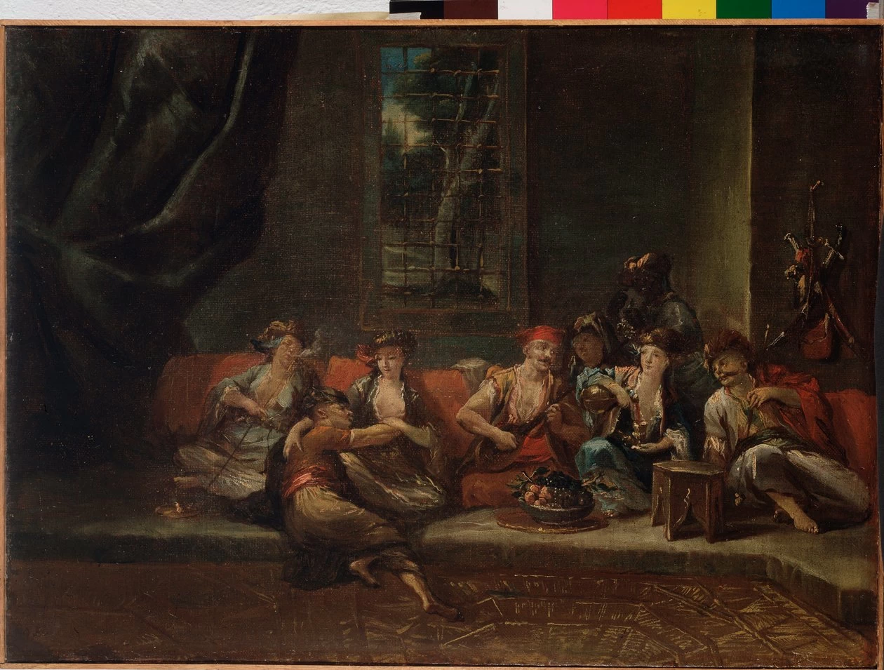 L'harem, scena turca